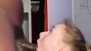 White girl raises her bbc bodycount